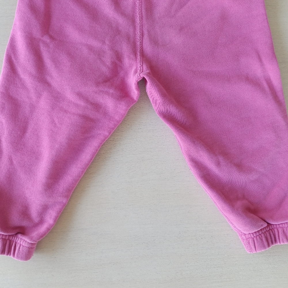 Hanna Andersson Pink French Terry Sweatpants / Size 3 Toddler - Picture 7 of 8